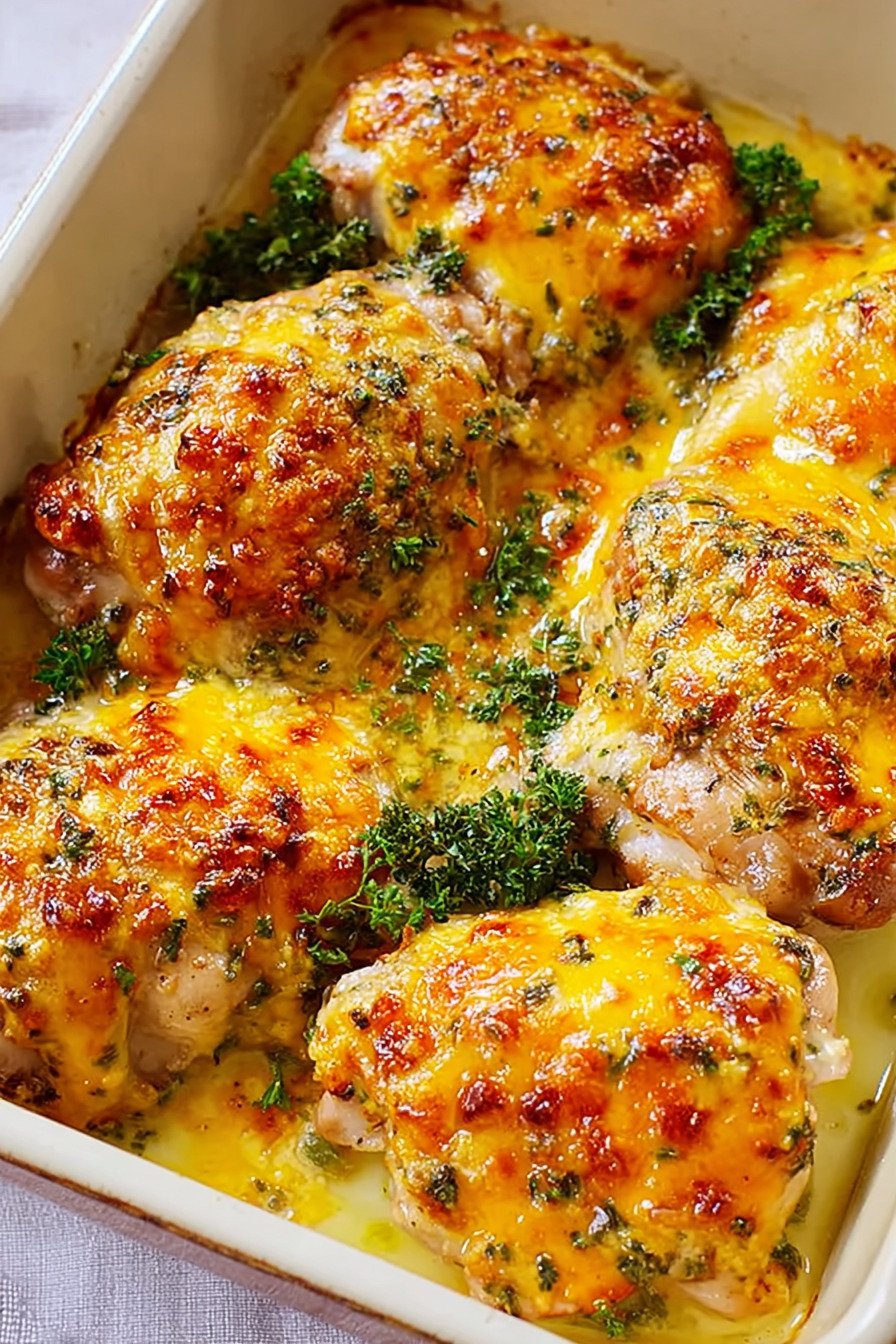 Keto Baked Cheesy Ranch Chicken Thighs Recipe recipe tips