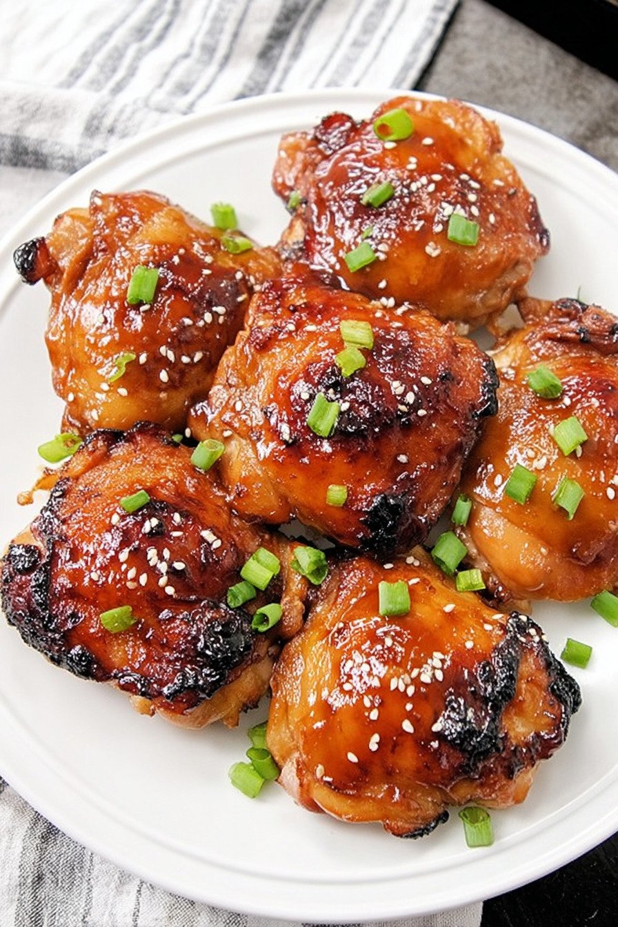 Oven Baked Teriyaki Chicken Thighs with Sticky Homemade Sauce recipe tips