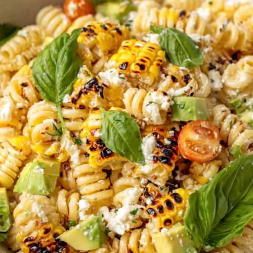 Creamy Street Corn Pasta Salad extra recipe photo