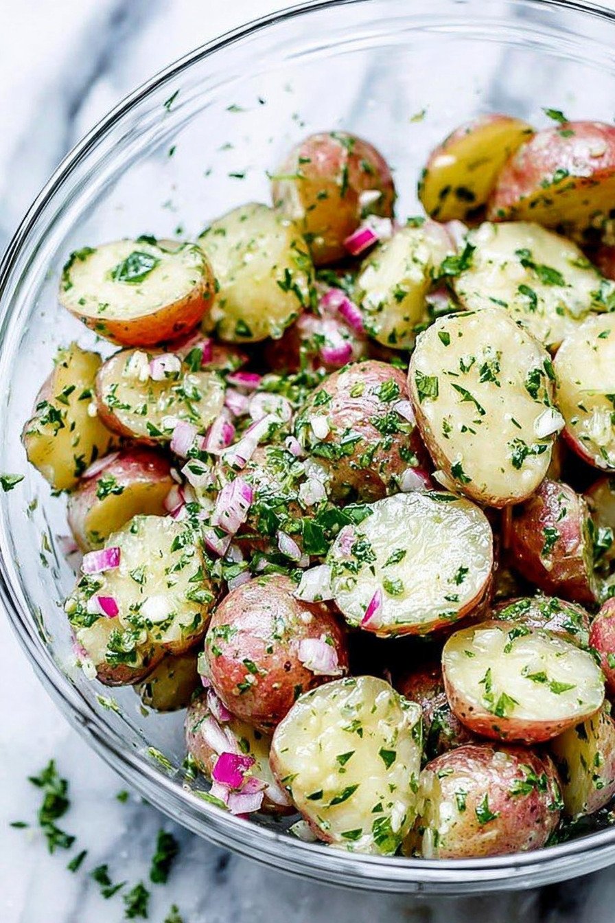 No-Mayo Potato Salad with Herbs recipe tips