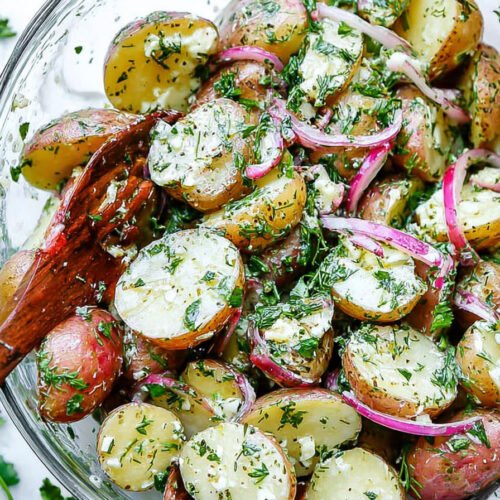 No-Mayo Potato Salad with Herbs extra recipe photo