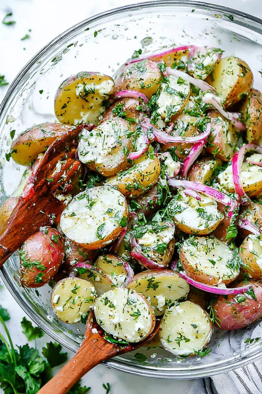 No-Mayo Potato Salad with Herbs extra recipe photo