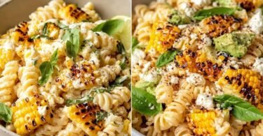 Creamy Street Corn Pasta Salad recipe photo
