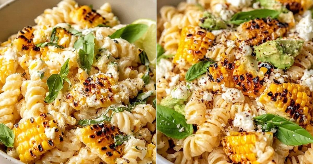 Creamy Street Corn Pasta Salad recipe photo