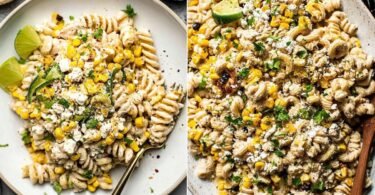 20-Minute Creamy Street Corn Pasta Salad recipe photo
