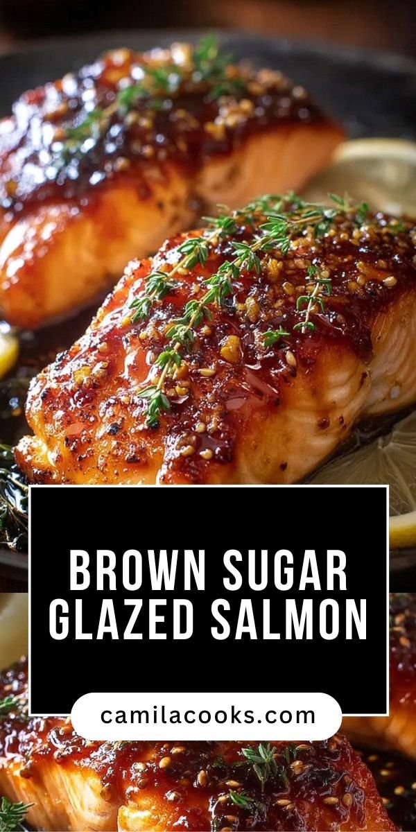 Brown Sugar Glazed Salmon: The Ultimate 20-Minute Meal save this recipe