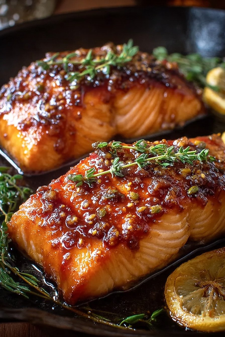 Brown Sugar Glazed Salmon: The Ultimate 20-Minute Meal extra recipe photo