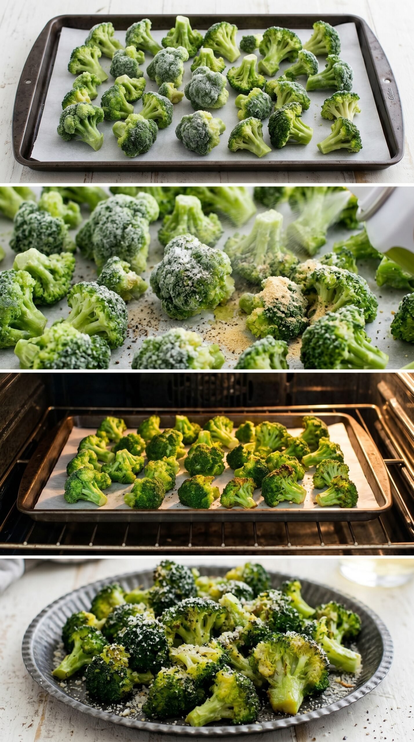 Roasted Frozen Broccoli with Crisp Edges recipe instructions
