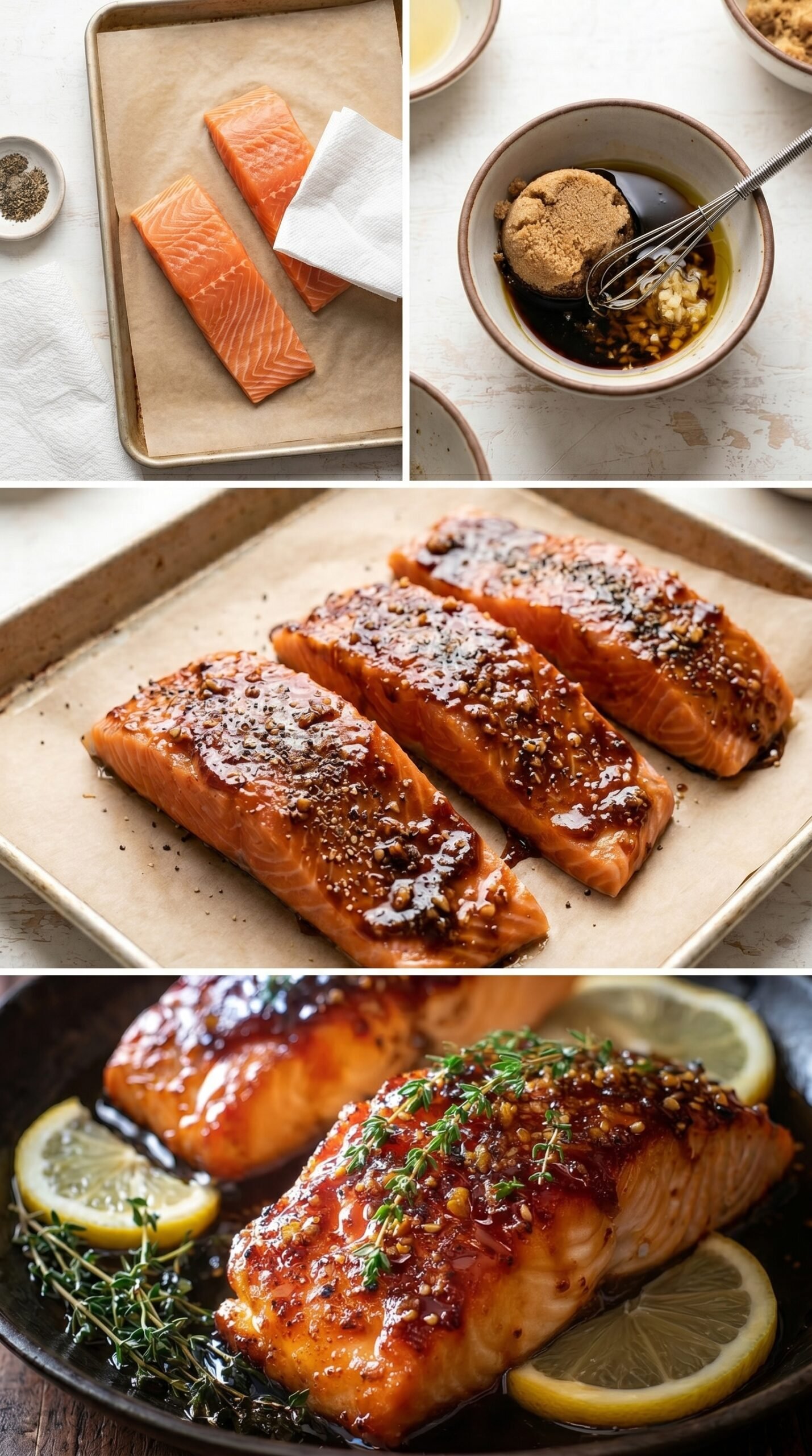 Brown Sugar Glazed Salmon: The Ultimate 20-Minute Meal recipe instructions