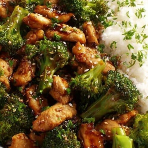 Teriyaki Chicken and Broccoli Stir-Fry extra recipe photo