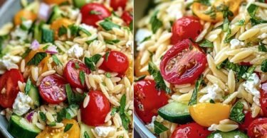 Easy Lemon Orzo Pasta Salad Recipe – A Fresh & Irresistible Delight recipe photo