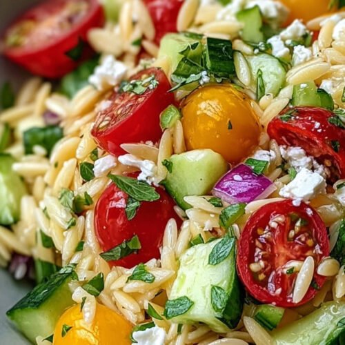 Easy Lemon Orzo Pasta Salad Recipe – A Fresh & Irresistible Delight extra recipe photo