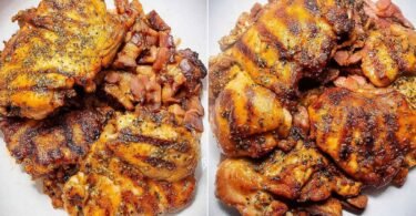 Smoked Boneless Skinless Chicken Thighs on Pellet Grill recipe photo