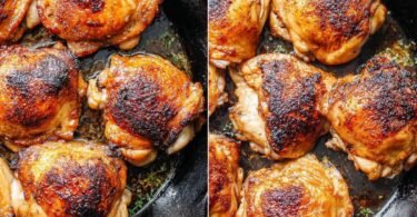 Cast Iron Chicken Thighs with Crispy Skin recipe photo