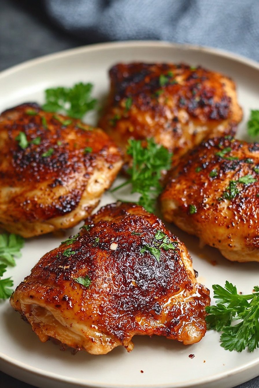 Pan Seared Boneless Chicken Thighs recipe tips